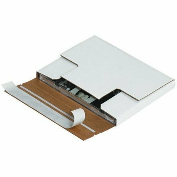 5-7/8 x 5 1/16 x-1/2'' White Self-Seal CD Mailers, 200PK, Bsc Preferred, Mfr#: MM1001